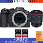 Canon EOS R7 + RF 50mm F1.2 L USM + 2 SanDisk 128GB Extreme PRO UHS-II SDXC 300 MB/s + Guide PDF ""20 techniques pour r?ussir vos photos
