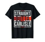 Straight Outta Carlisle T Shirt England Flag T-Shirt