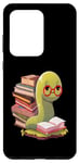 Galaxy S20 Ultra Worm Reading Book Funny Design Case