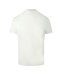 Dsquared2 Mens Underlined Logo Cool Fit White T-Shirt Cotton - Size X-Large