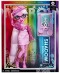 Rainbow High Shadow High Series 3 - Lavender - Purple Fashion Doll - Fashionable Outfit, Extra Long Hair, Glasses & 10+ Colourful Play Accessories - Great for Kids 4-12 Years Old & Collectors