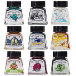 Winsor & Newton Drawing Ink 14ml For Brush, Dip Pen, Airbrush - 26 Colours