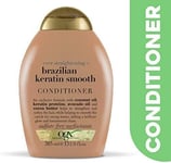 OGX Brazilian Keratin Smooth Conditioner for Dry Hair, 385ml