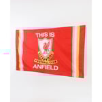 Liverpool Flagga This Is Anfield - Röd/Vit - Liverpool FC, storlek One Size