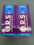 5 X 12 Pack ORS Oral Hydration Salts Blackcurrant Flavour -60 Tablets Bbe 2026