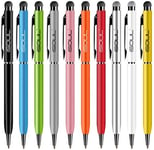 Stylus Pen, iSOUL Stylus Touch Pen, Pack of 10, Stylus Pens for Touch Screens, Stylus for Apple iPad, iPhone, Samsung Galaxy, Oneplus, Pixel, Mobile Phones & Tablets (Rainbow)