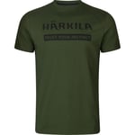 Härkila Härkila logo t-shirt 2-pack Duffel green/Phantom M