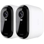 ARLO ESSENTIAL2 XL 2K OUTDOOR CAMERA 2-PACK VMC3252-100EUS Wi-Fi IP-Set pour caméra de surveillanceavec 2 caméras2688 x