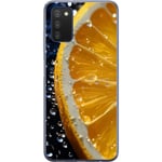 Samsung Galaxy A03s Gennemsigtig cover Appelsin