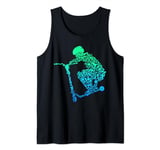 Scooter Stunt Gift for Boys Kids Youth Tank Top