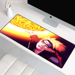 NICEPAD anime mouse pad large size durable thickened waterproof non-slip desk pad game mouse pad 800X300X3MM portable office game learning table mat Uzumaki Naruto-4