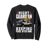 Midnight Patrol Policeman's Moonlighter Duty Sweatshirt