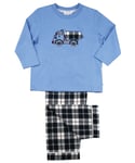 Mini Vanilla Boys Dumper Truck Cotton Pyjamas - Navy - Size 5-6Y