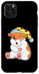 Coque pour iPhone 11 Pro Max Hamster Dormir Bonnet de nuit