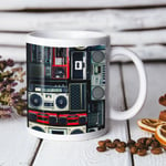 Retro Radios - Drinks Mug Cup Kitchen Birthday Office Fun Gift #14242