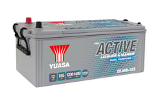 Yuasa Fritidsbatteri DLM-185 12V, 185Ah, 1200A, 2220Wh