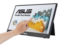 Asus 15.6" MB16AHT ZenScreen Portable USB-C Touch Monitor, Full HD IPS 1920x1080, powered, högtalare