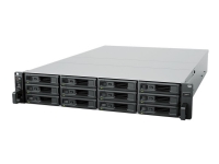 Synology SA3410 - NAS-server - 12 brønner - kan monteres i rack - SATA 6Gb/s / SAS - RAID RAID 0, 1, 5, 6, 10, JBOD, RAID F1 - RAM 16 GB - Gigabit Ethernet / 10 Gigabit Ethernet - iSCSI støtte - 2U