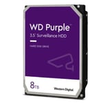 WD 8TB HDD 3.5 Inch SATA3 Purple Surveillance Hard Drive 256MB Cache - OEM