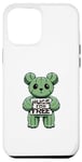 iPhone 12 Pro Max Funny Hugs for Free Cactus Bear Holding Sign Case