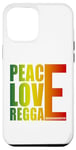 iPhone 12 Pro Max Peace Love Reggae Case