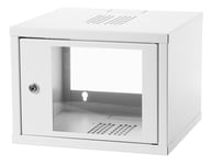 Digitus CL-19 04U rack 4U Väggmonterad rack Ljusgrå
