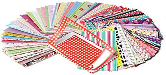 Zink Colorful, Fun & Decorative Photo Border Stickers for 2x3 Photo Paper Projects - Pack of 100