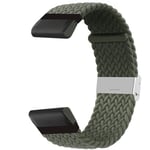 Flätat klockarmband Garmin Tactix 8 (47mm) - Army