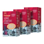 Felisept Home Comfort Set - lugnande medel för katter - Ekonomipack: 3 påfyllnadsflaskor à 45 ml