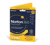 NortonLifeLock Norton 360 Premium | 10 Devices | 1 Year Subscription with Automa