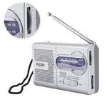 Multi-function Mini Pocket Am/fm Bc-r119 Radio Speaker Recei