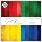 Craft Consortium - The Essential Craft Papers - Grunge - Festive Tones