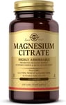 Solgar Magnesium Citrate Tablets - Supports the Nervous System - Energy Release 