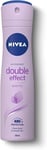 NIVEA Women's Anti-Perspirant Spray, Double Effect, 48 Hours Deodorant, 150 ml