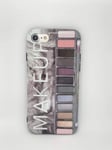Coquefone Coque iPhone 7 et 8 - Makeup, Palette de Maquillage, Ombre à paupières, Plusieurs Couleurs, Effet marbre