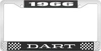 OER LF120166A nummerplåtshållare 1966 dart - svart