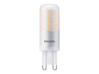 Philips - Led-Glödlampa - Form: Kapsyl - G9 - 4.8 W (Motsvarande 60 W) - Klass E - Varmt Vitt Ljus - 2700 K