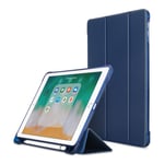 Tri-Fold Etui for iPad 9.7, Air, Air 2 - Blå