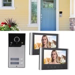 Video Doorbell Intercom System 7in TFT LCD Screen 120° Wide Angle For Home SDS