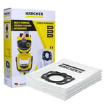 Dust Bags Karcher KFI 357 WD2 WD3 Cloth SMS Vacuum Filter Bags Pack Genuine