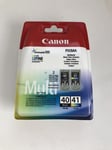 Canon PG-40 & CL-41 Original OEM Inkjet Cartridges For MP160,MP170 MX310 MP470