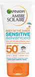 Garnier Ambre Solaire Baby in the Shade Ultra-Soft Sun Cream SPF50 50ml, Travel