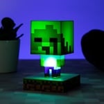 Minecraft Zombie 3D Lampa