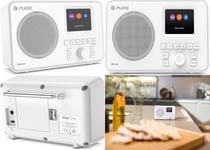 Pure ELAN-ONE FM/DAB+ Radio with Bluetooth - White 