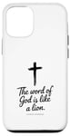 Cadeau Charles Spurgeon The Word of God Lion pour homme, femme et enfant Coque pour iPhone 12/12 Pro