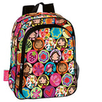 Montichelvo Montichelvo Children Backpack Ig Willow Cartable, 37 cm, Multicolore (Multicolour)