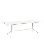 HAY - About a Table AAT10 - White Base - White Laminate - 220x105x73 cm