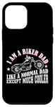 Coque pour iPhone 12 mini Je suis un papa motard comme un papa normal, mais des