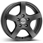 Enzo YLA Trailer graphite 5.5x14 4/100 ET30 B60.1 - Aluminiumfälgar