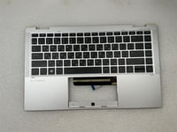 For HP EliteBook x360 1040 G8 M46731-BD1 Ukrainian Palmrest Keyboard Top Cover